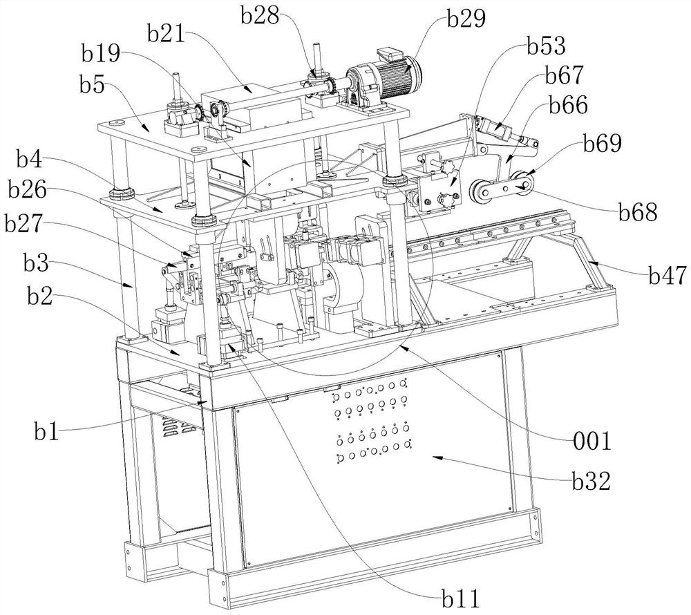 Truss welded steel bar welding mechanism