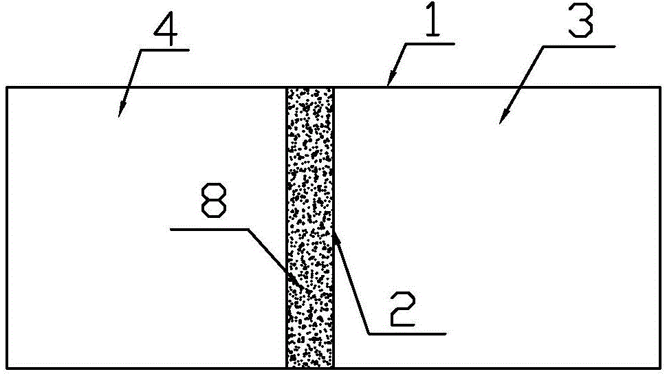 Advanced pier column pre-arranging gob-side entry retaining method