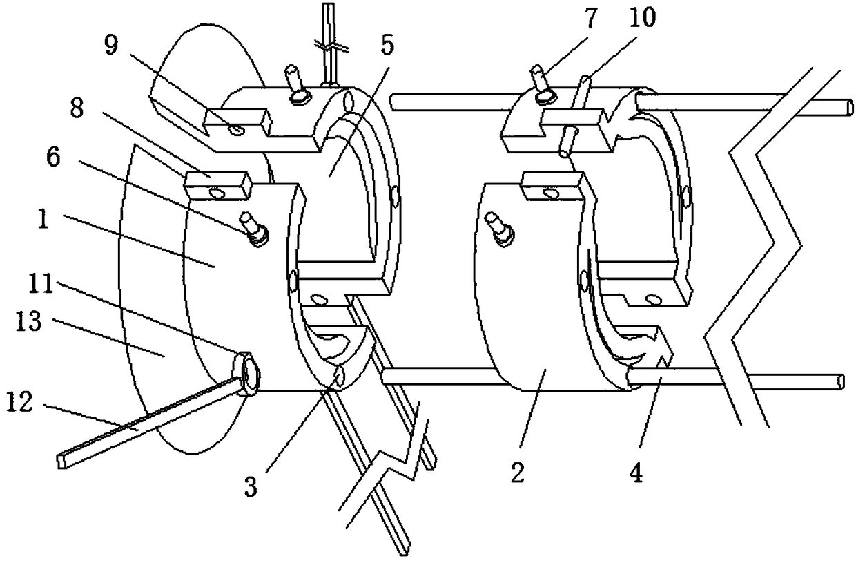 Binding sleeve for urinary surgery postoperative care