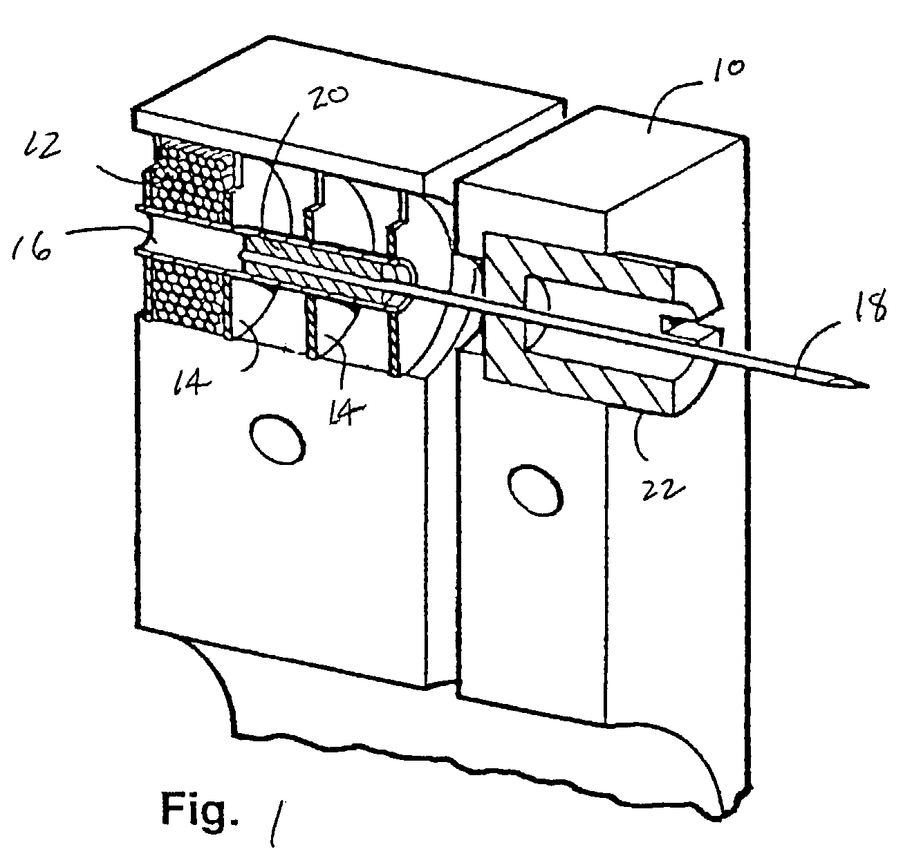 Method and apparatus for penetrating tissue