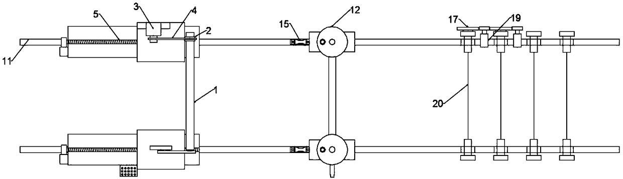 Forming machine for twisted type endless conveyer belt