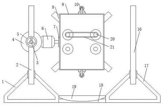 An automatic detection device for feed quality