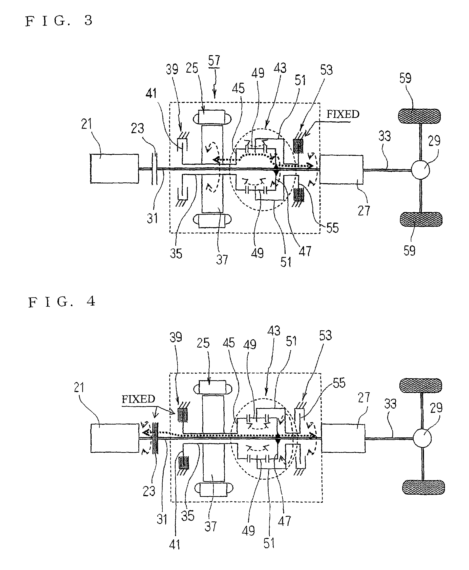 Power transmission mechanism for parallel hybrid vehicle