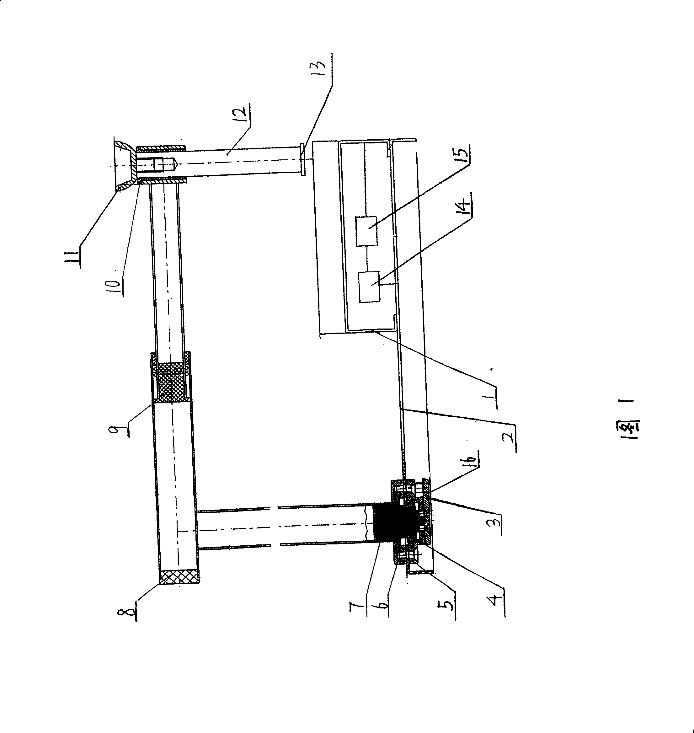 Digital TCM stent-type pulse condition collecting system and pulse condition treating diagnosing method