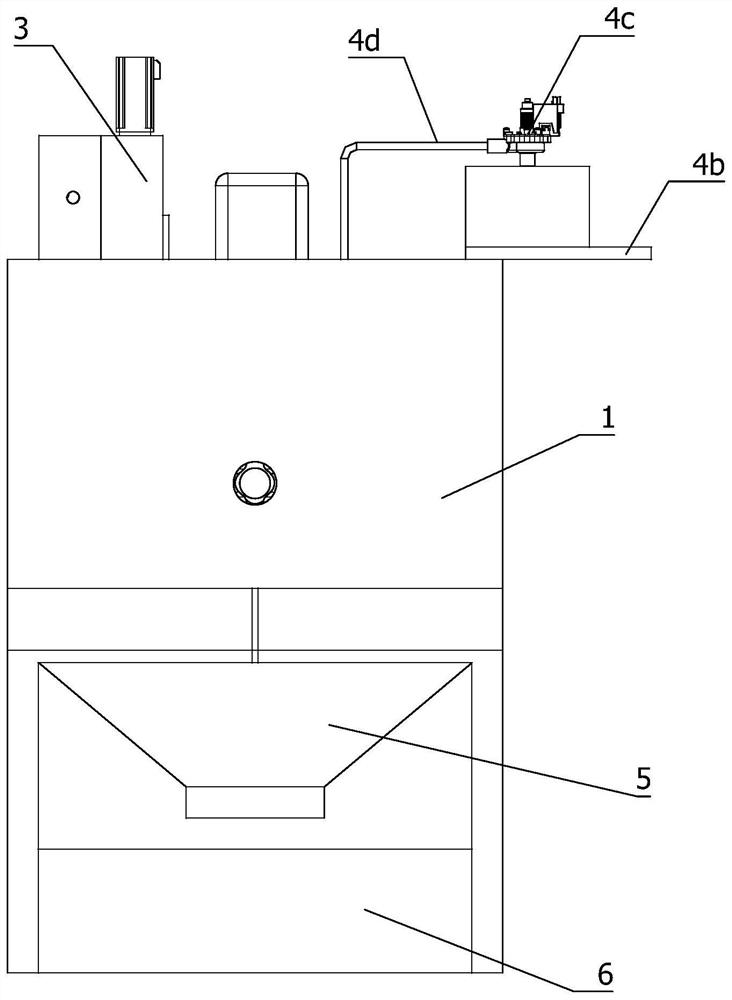 Rail transit air conditioner pipe fitting connector punching device convenient to clean