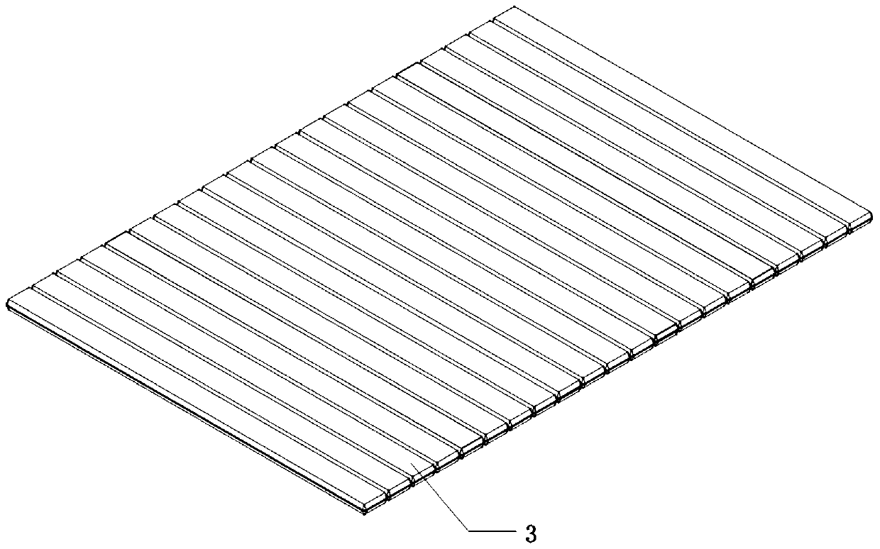 A kind of loofah fiber mattress filling material and preparation method thereof