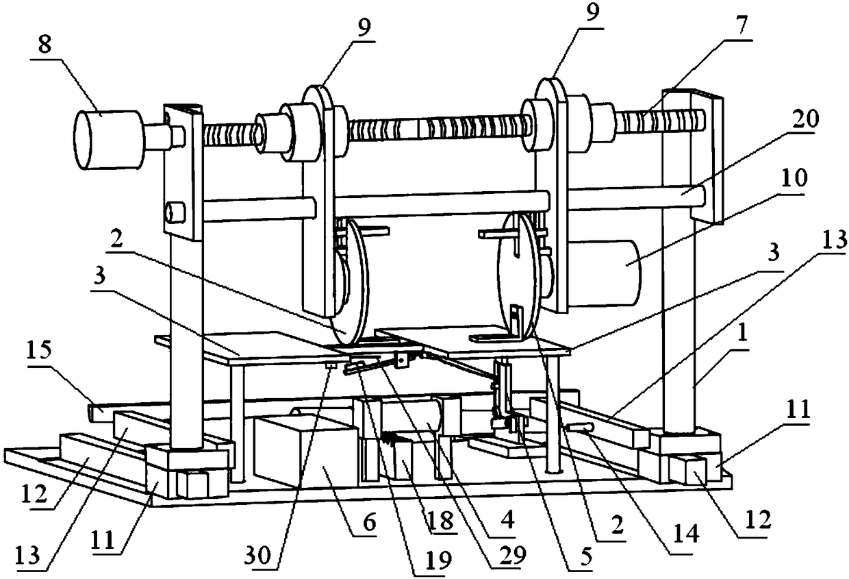 Self-adaptive tape winding device and packing method based on same