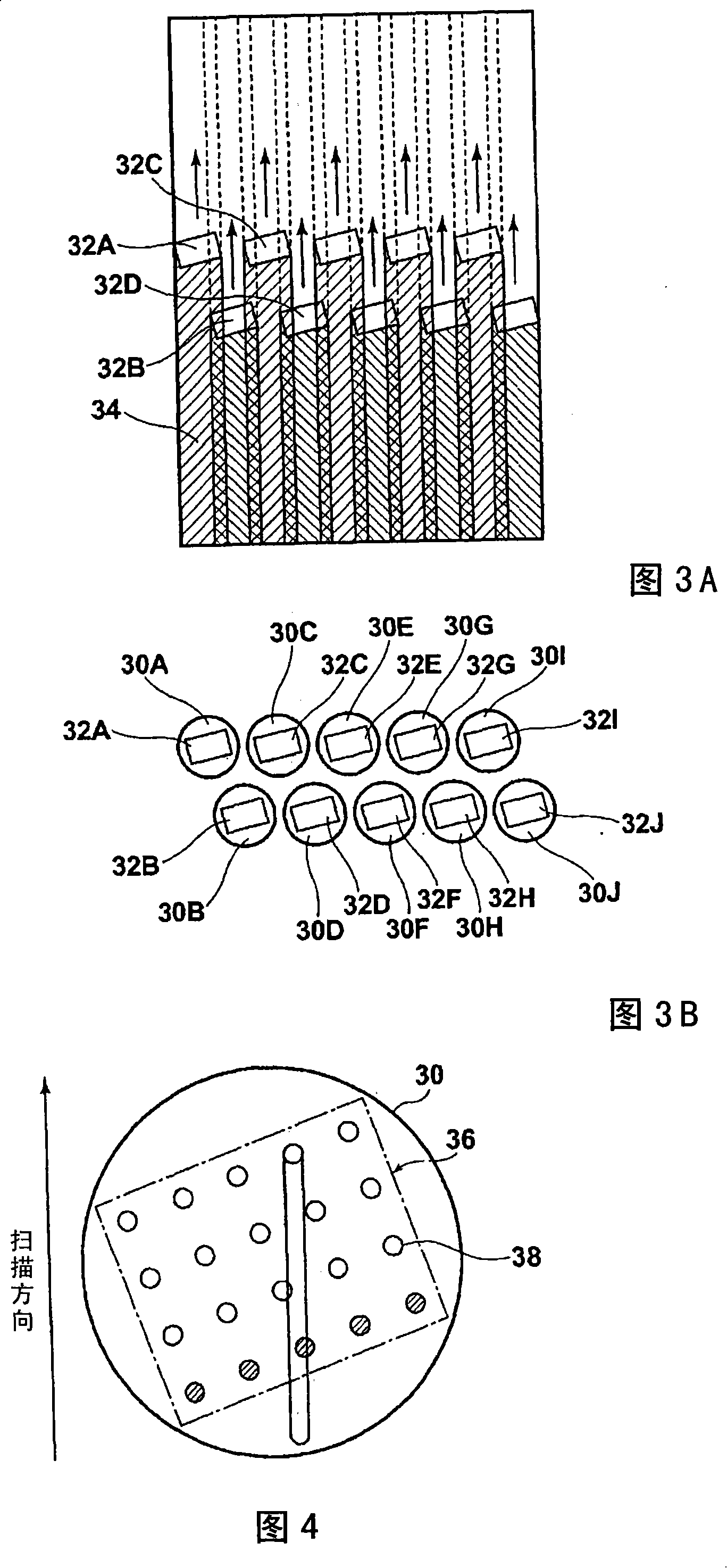 Description point data acquiring method and device, description method and device