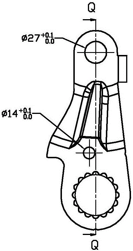 Precision progressive die for condenser support