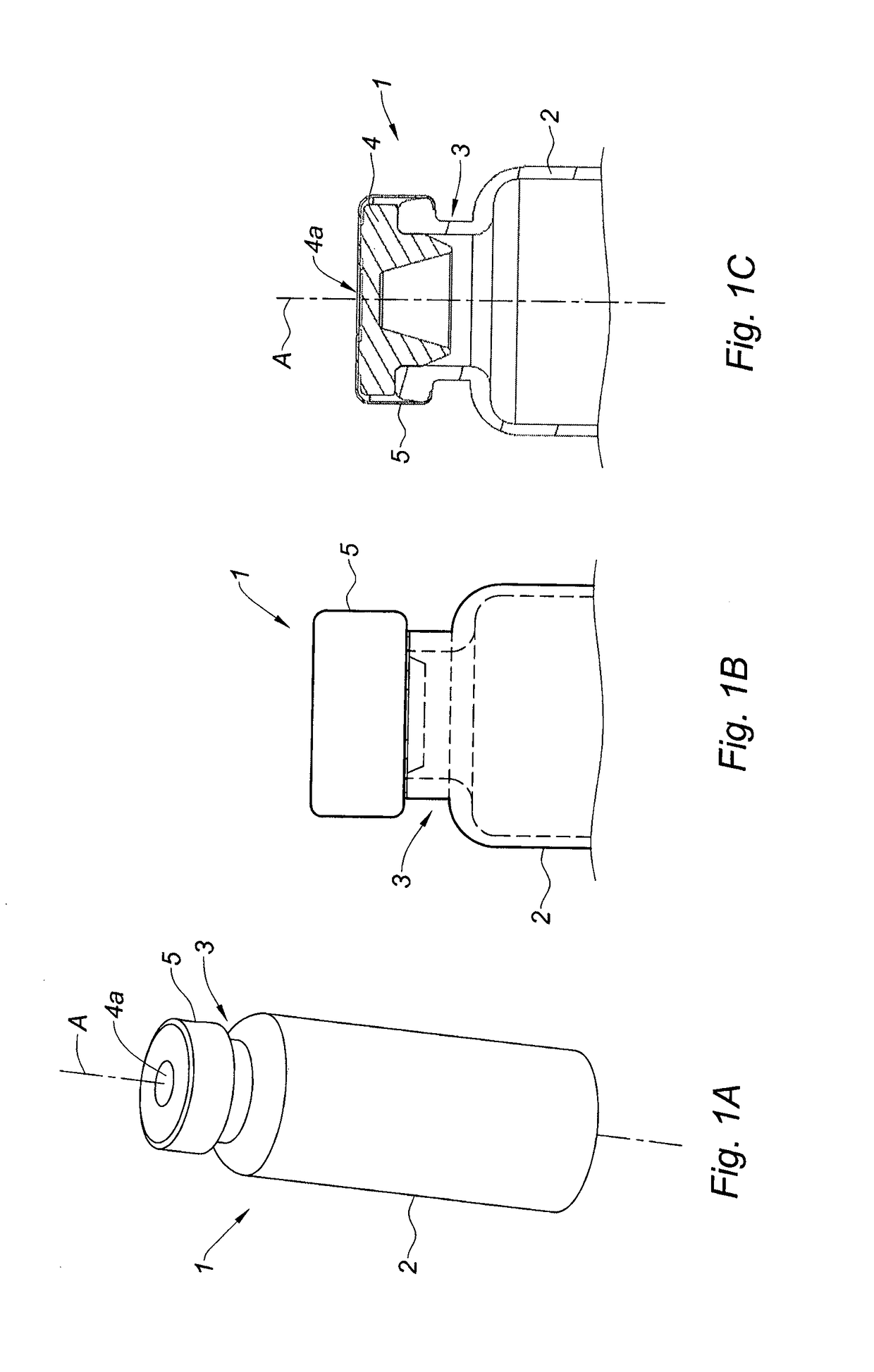 Adaptor for coupling with a medical container