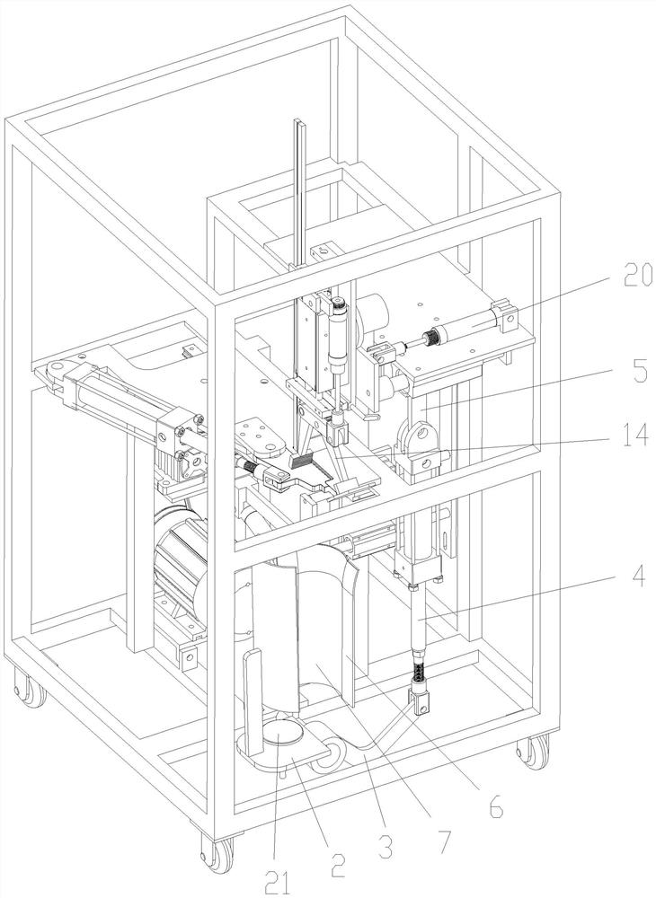 Bacteria stick automatic binding machine