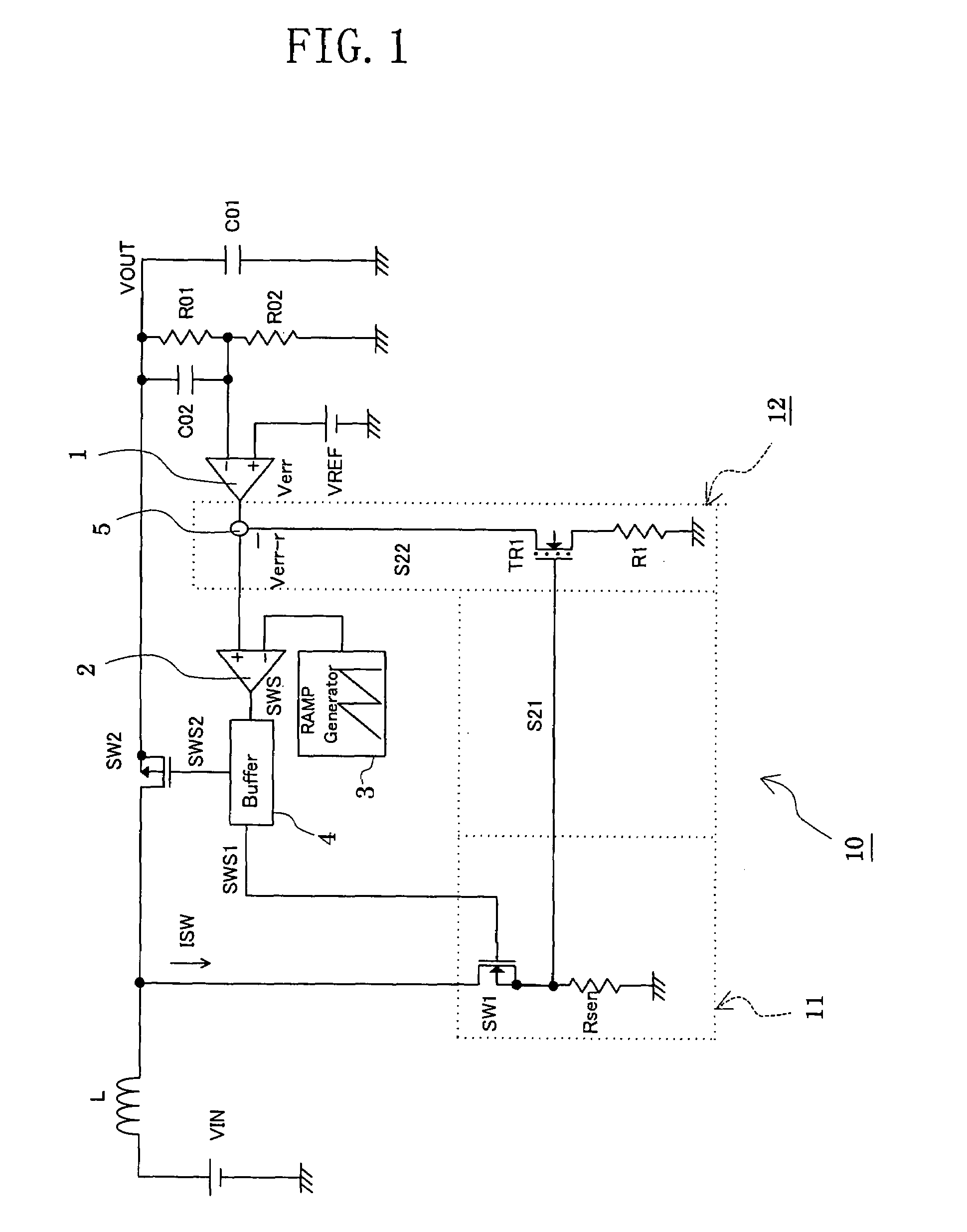 Switching power supply circuit