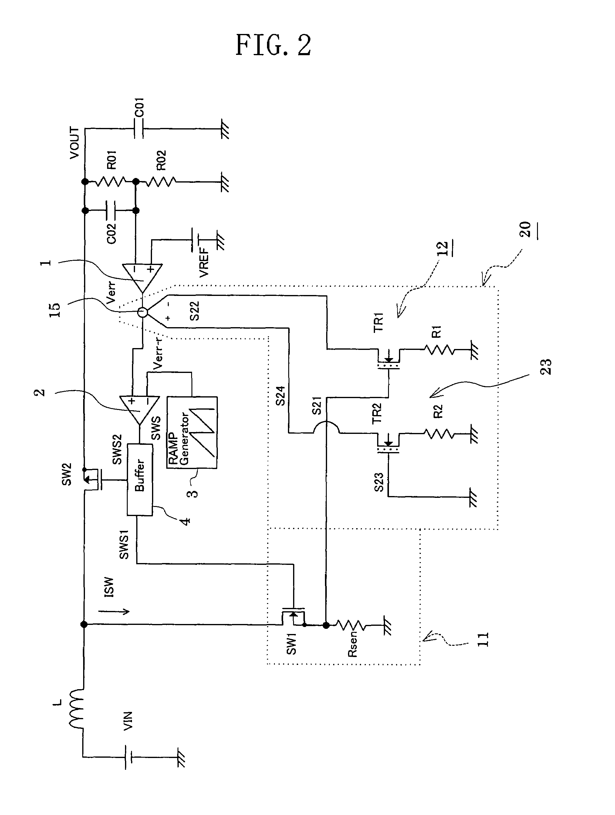 Switching power supply circuit