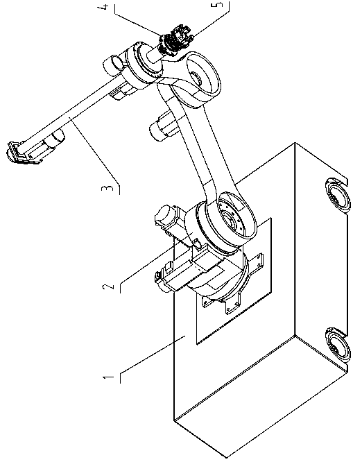 Operating device for densely-installed valves