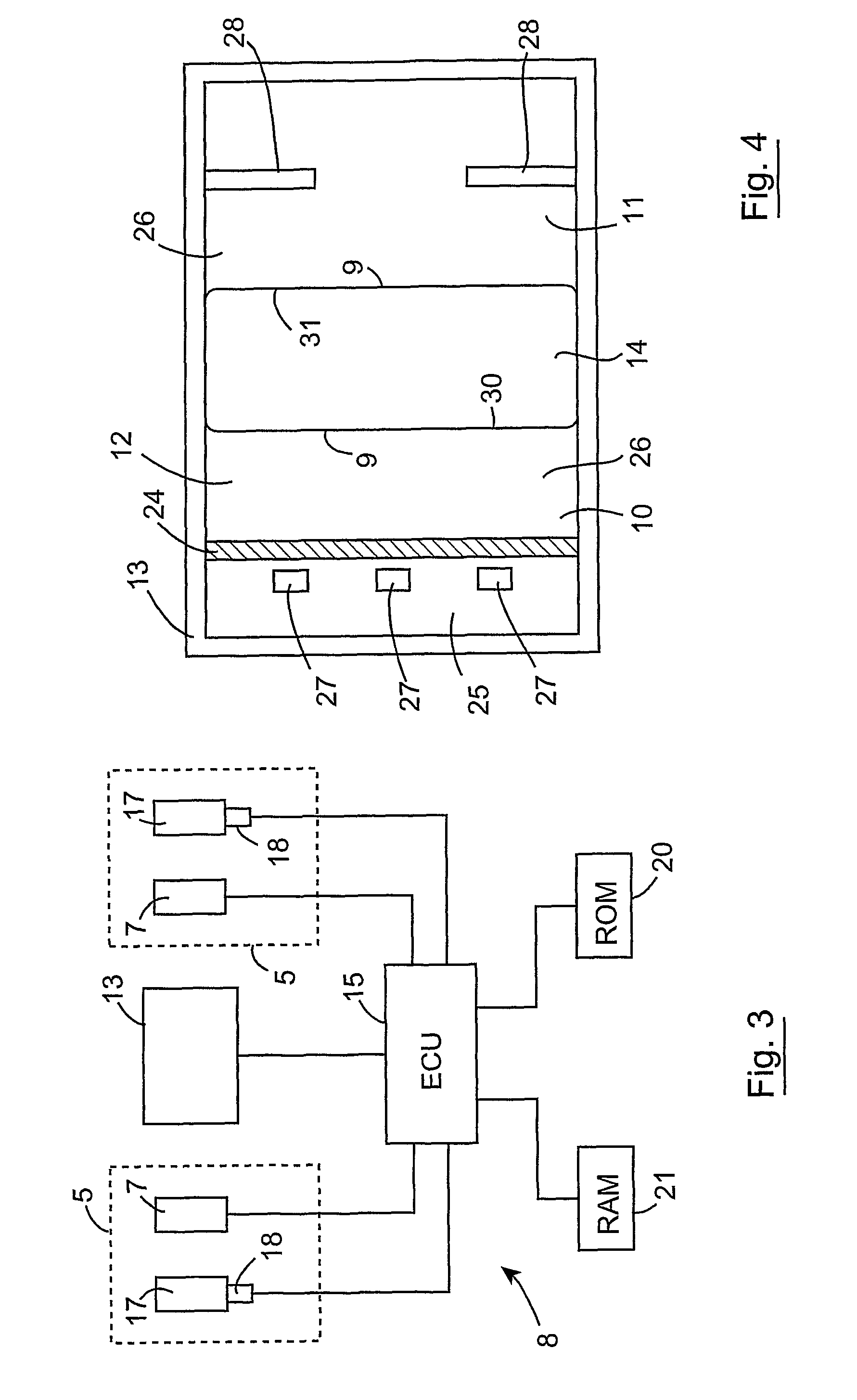 Method and apparatus for calibrating an image capturing device, and a method and apparatus for outputting image frames from sequentially captured image frames with compensation for image capture device offset