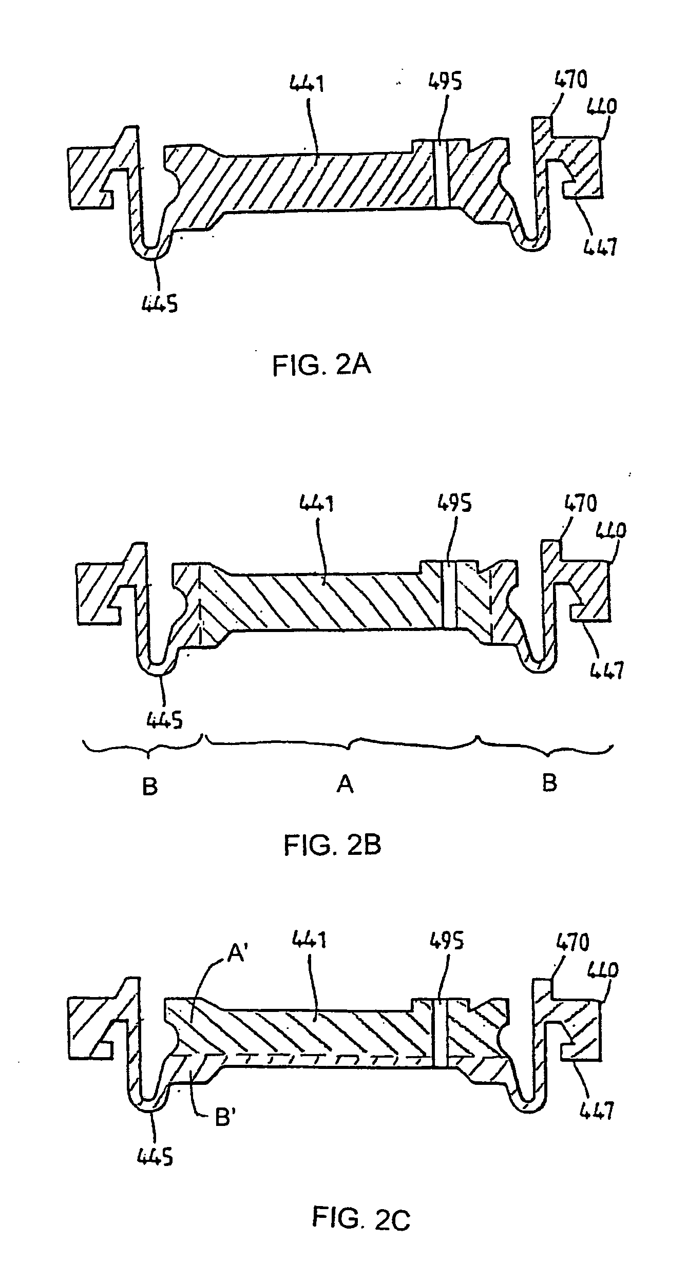 Medicament dispensing device with a display indicative of the state of an internal medicament reservoir