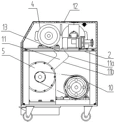 Multimedia hard disk destroying device