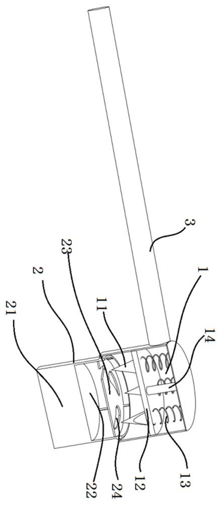 A hammer capable of counteracting anti-shock force and using method thereof