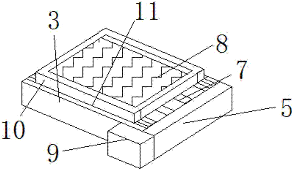 Feeding device of laser cutting machine