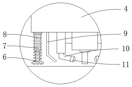 Cooling device for cutting building multilayer composite aluminum plate