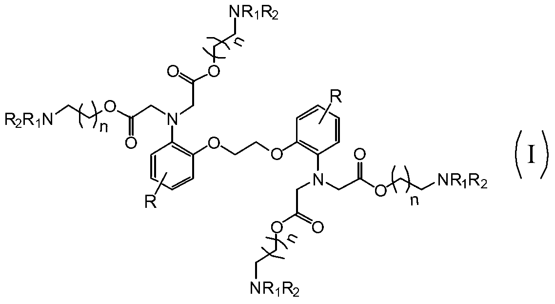 Novel BAPTA derivative, preparation method thereof and medicinal use thereof