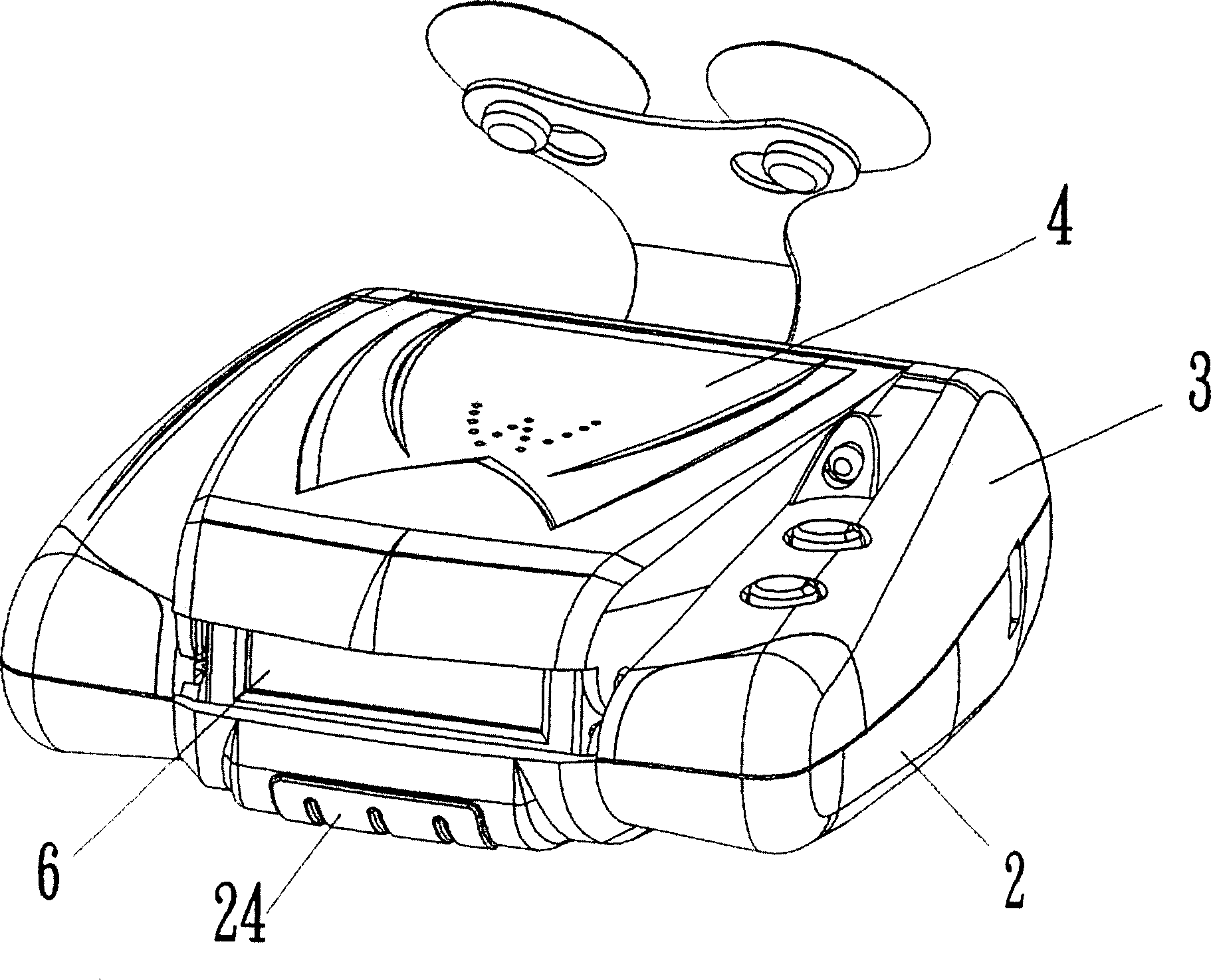 Liquid-crystal screen starter for superspeed speedometer of vehicle