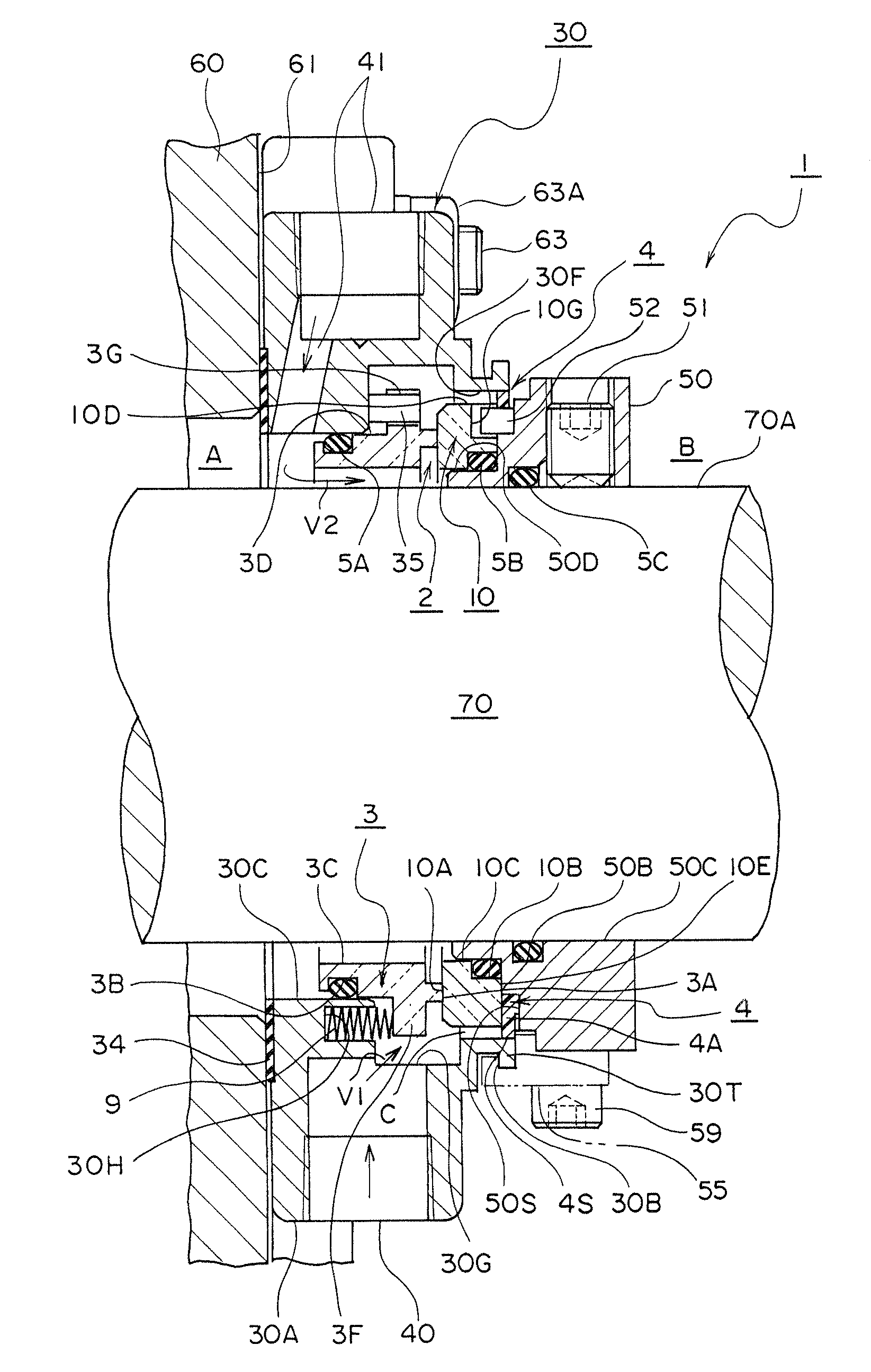 Mechanical seal device