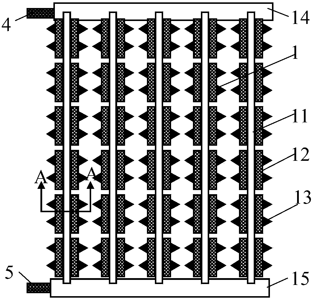 Thermoelectric generation module based on flat plate heat pipes and heat pipe circulation waste heat thermoelectric generation system formed by thermoelectric generation module based on flat plate heat pipes