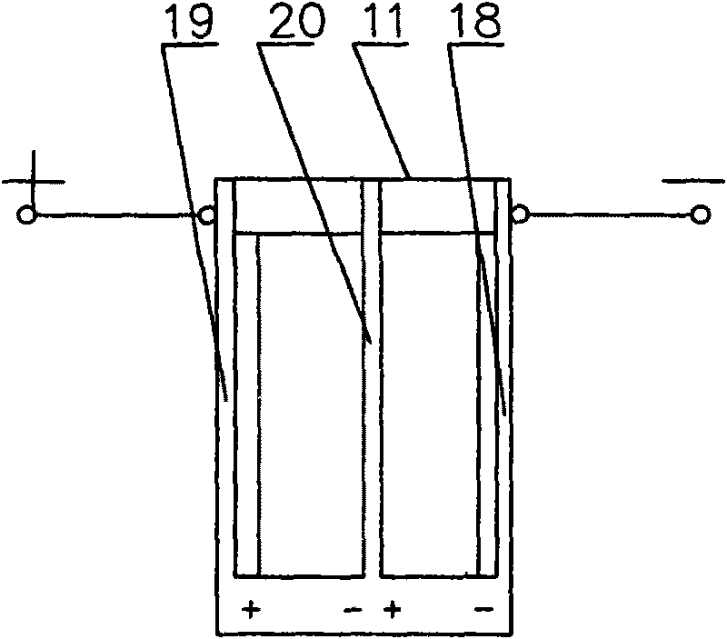 Recycling water saving device of washing machine