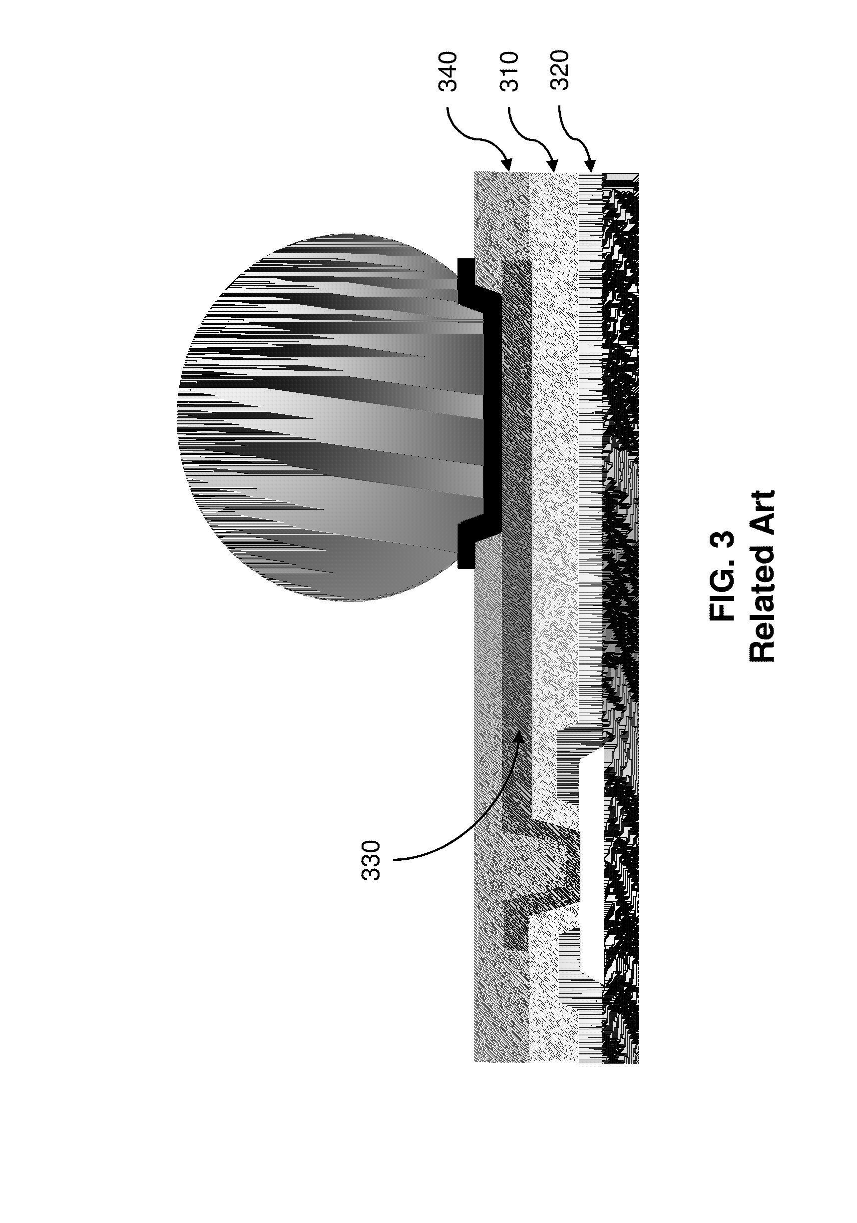 Compensating for warpage of a flip chip package by varying heights of a redistribution layer on an integrated circuit chip