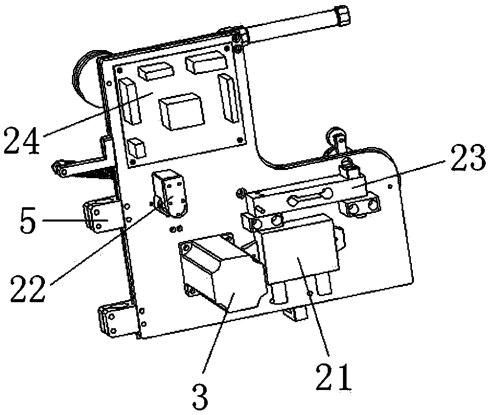 Dynamic balance automatic servo tension device