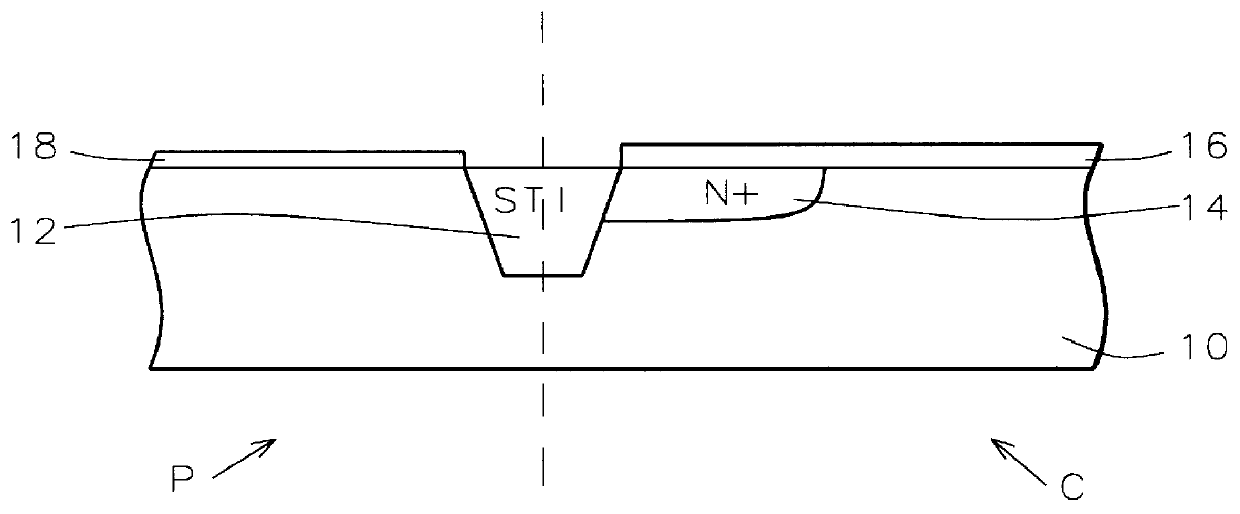 Using NO or N2O treatment to generate different oxide thicknesses in one oxidation step for single poly non-volatile memory