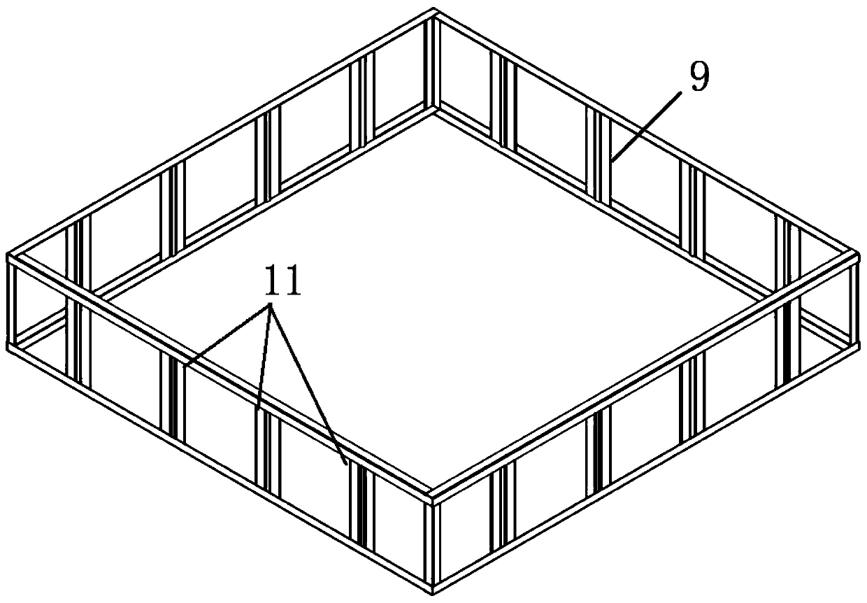 High-performance metal reflecting type heat preservation layer