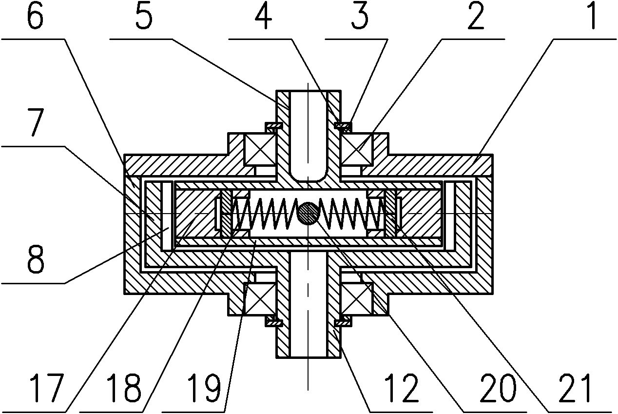 Full-automatic bidirectional clutch