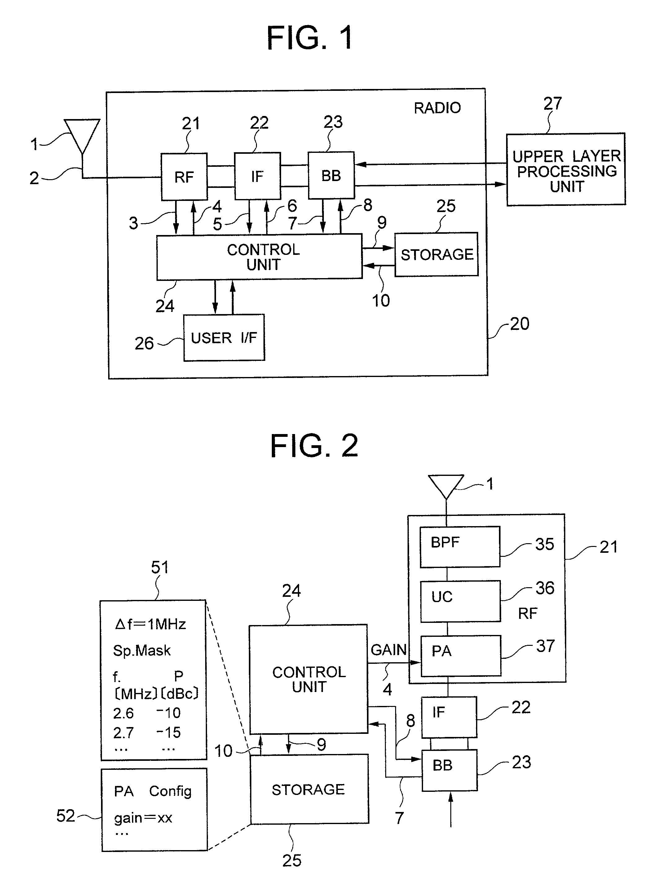 Software defined radio and radio system