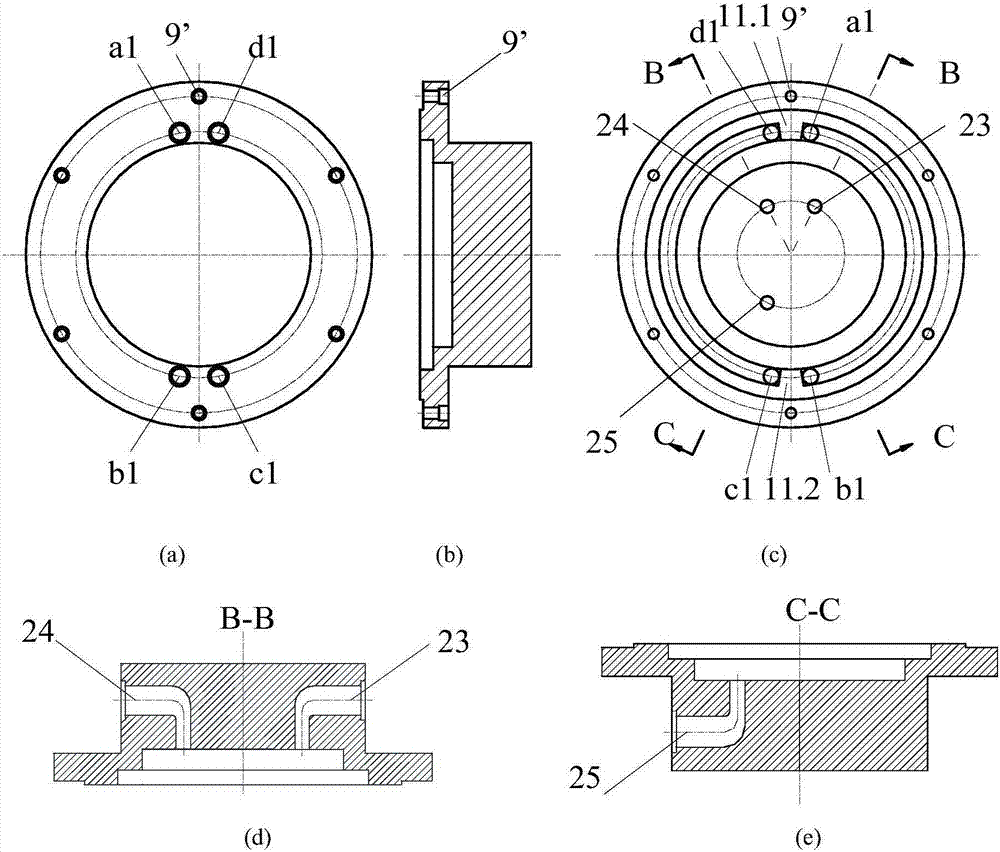 Hydraulic Transformer Using Combined Valve Plate and Its Hydraulic Circuit