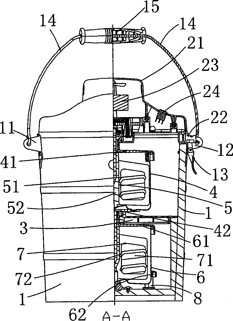 Twin-tub machine for making ice-cream