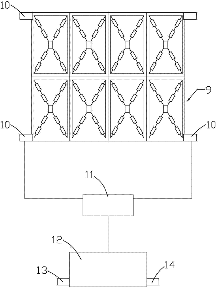 A heating system and construction method for bridge pavement