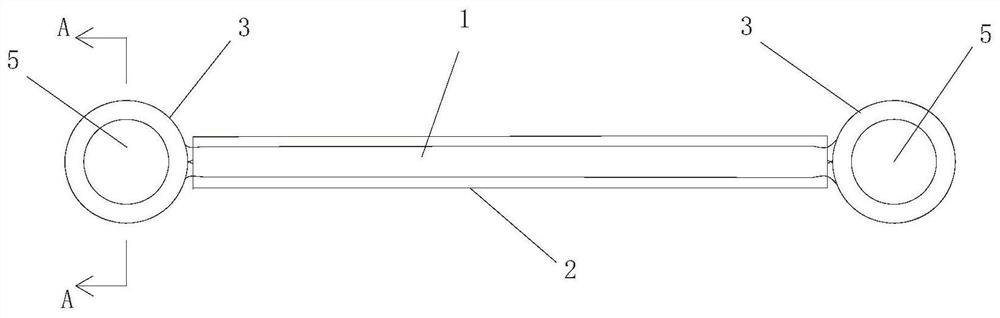 Multipurpose high-strength integrated solid carbon fiber inhaul cable and preparation method thereof