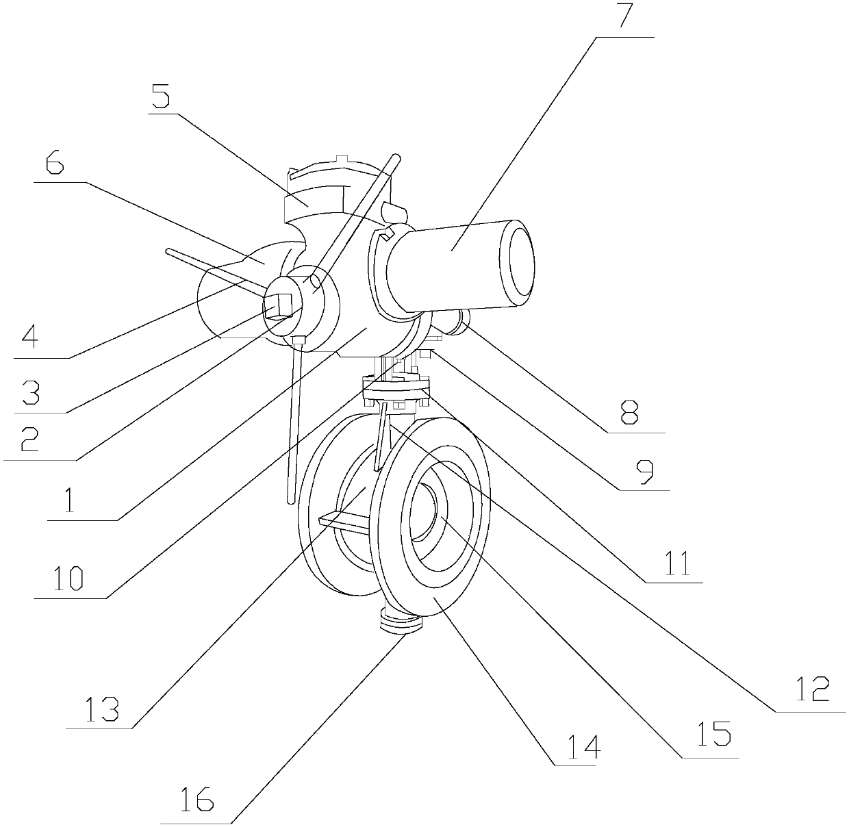 Opening degree fine adjustment device used for solenoid valve