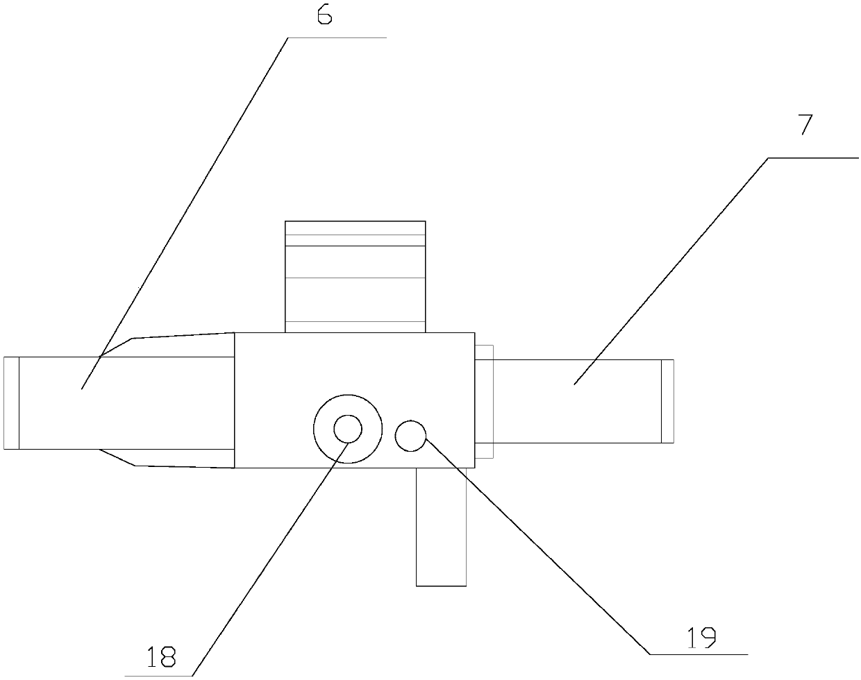 Opening degree fine adjustment device used for solenoid valve