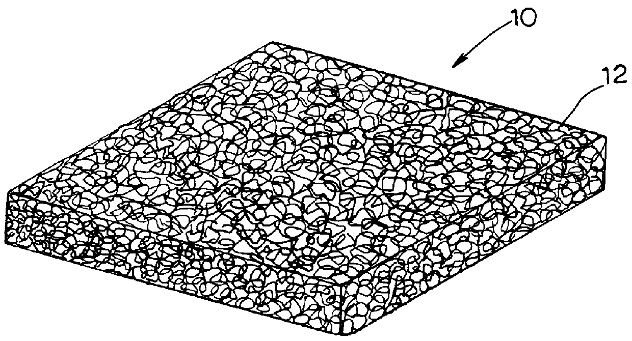 Water-absorbent article and method