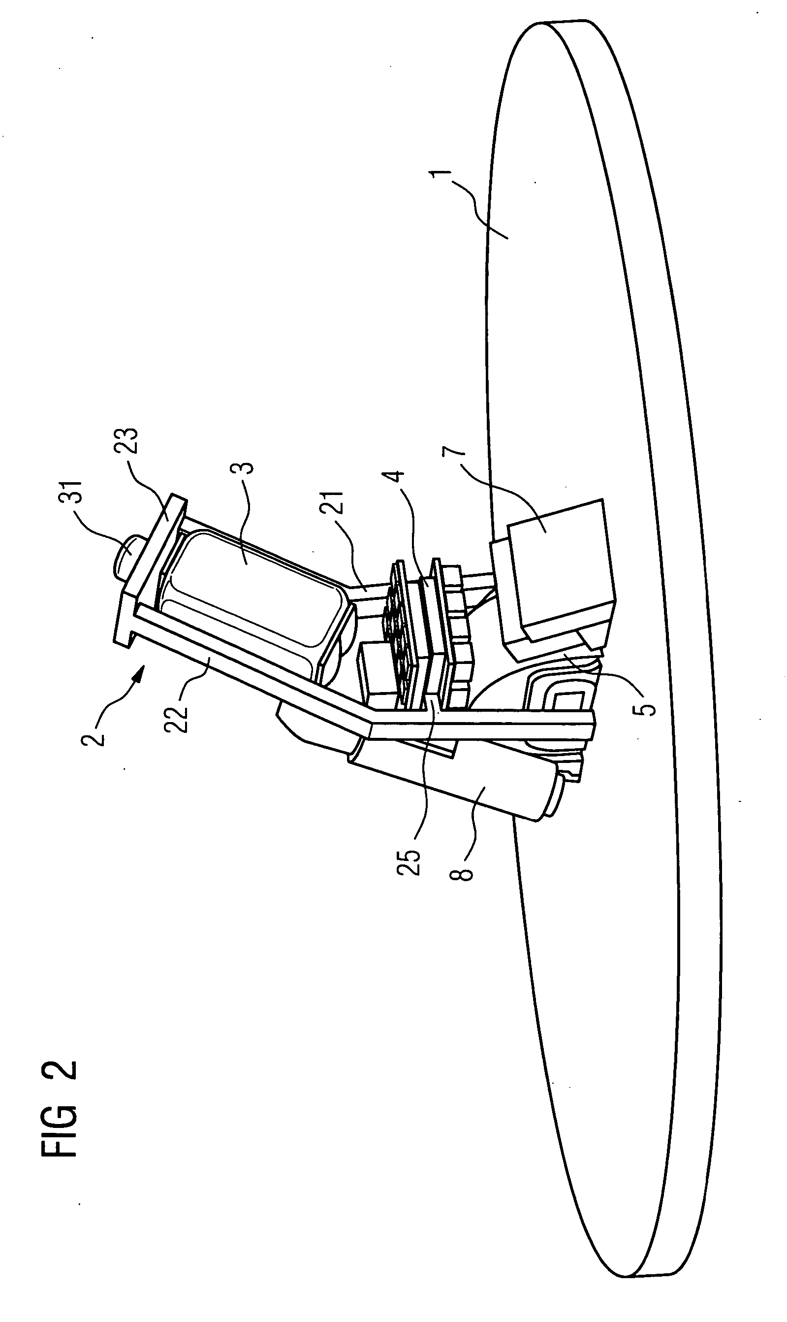 In-the-ear hearing aid having an electronics module