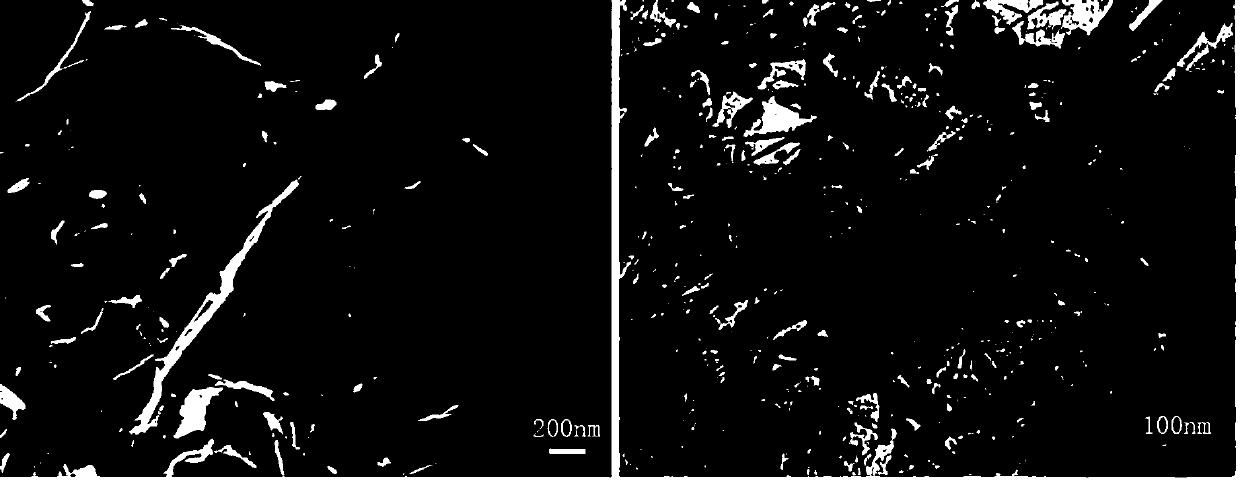 Alternative multilayer graphene-rodlike ferric oxide composite material and hydrothermal synthesis method thereof