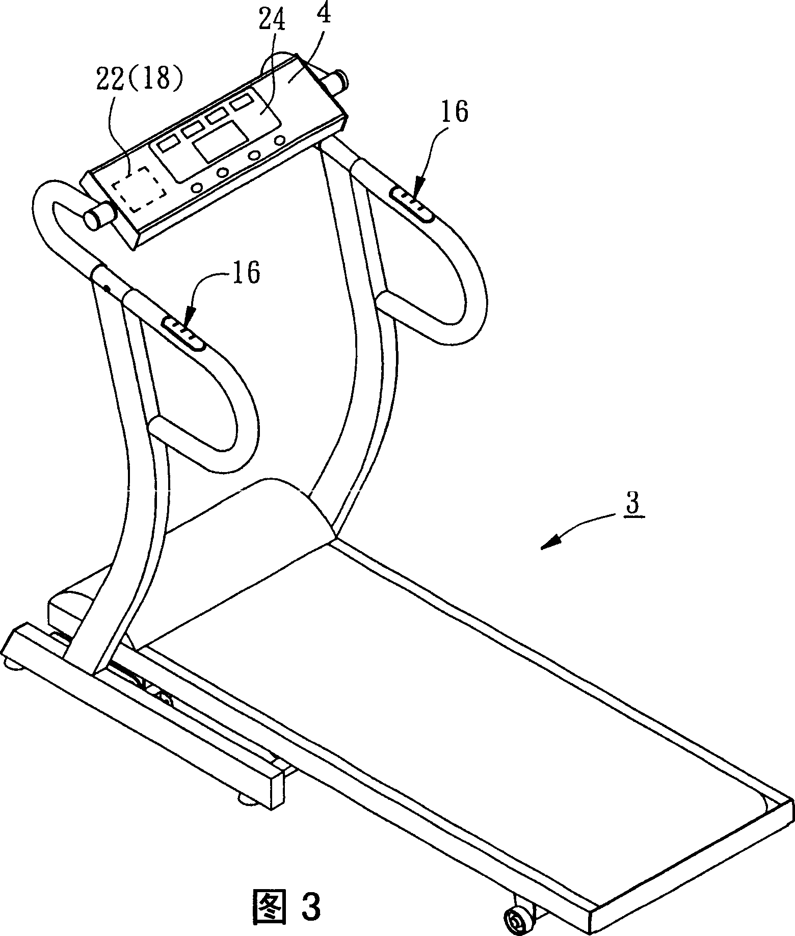 Body temperature sensing device for proceeding measurement through hand grasping mode