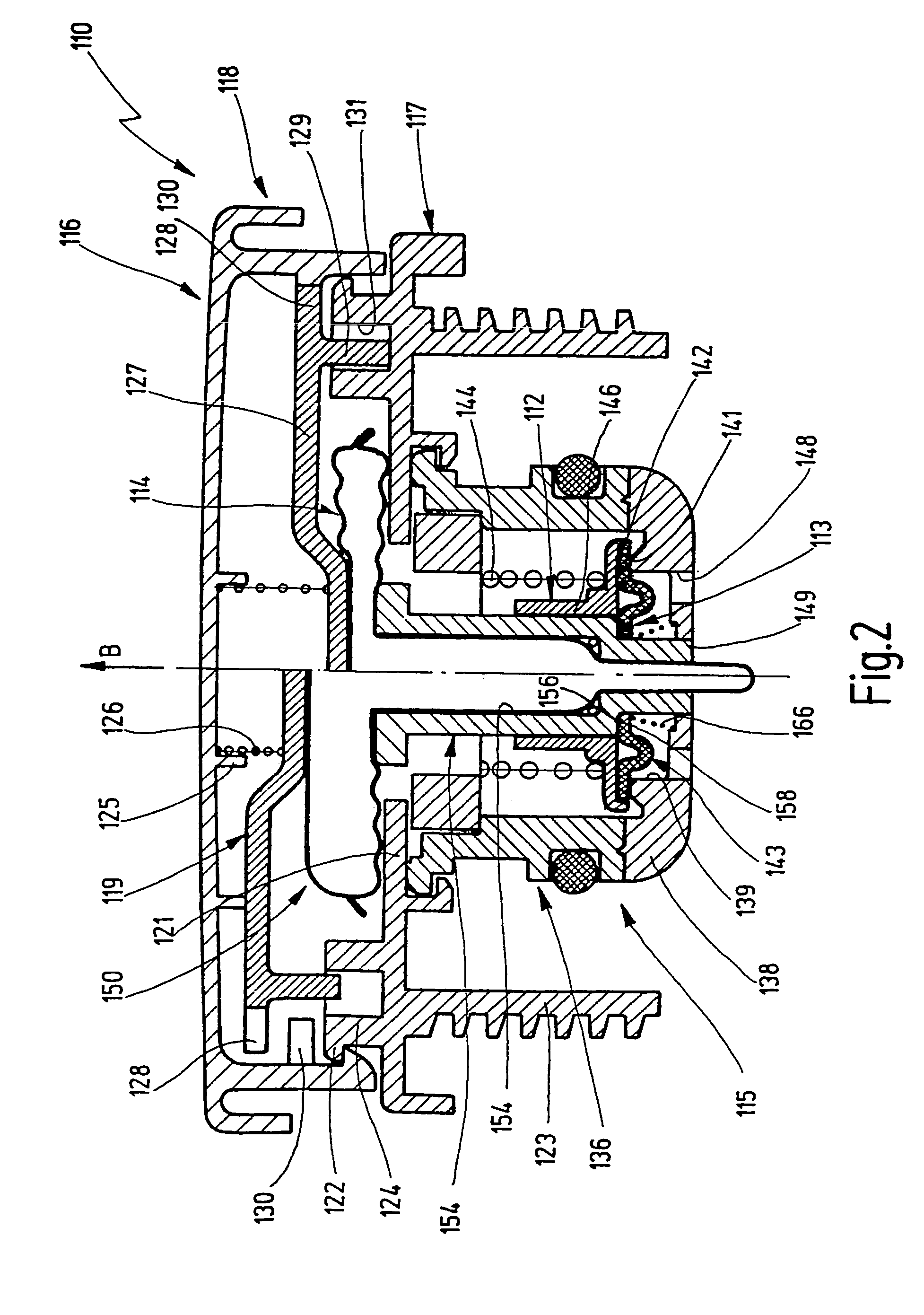 Sealing lid for motor vehicle radiator