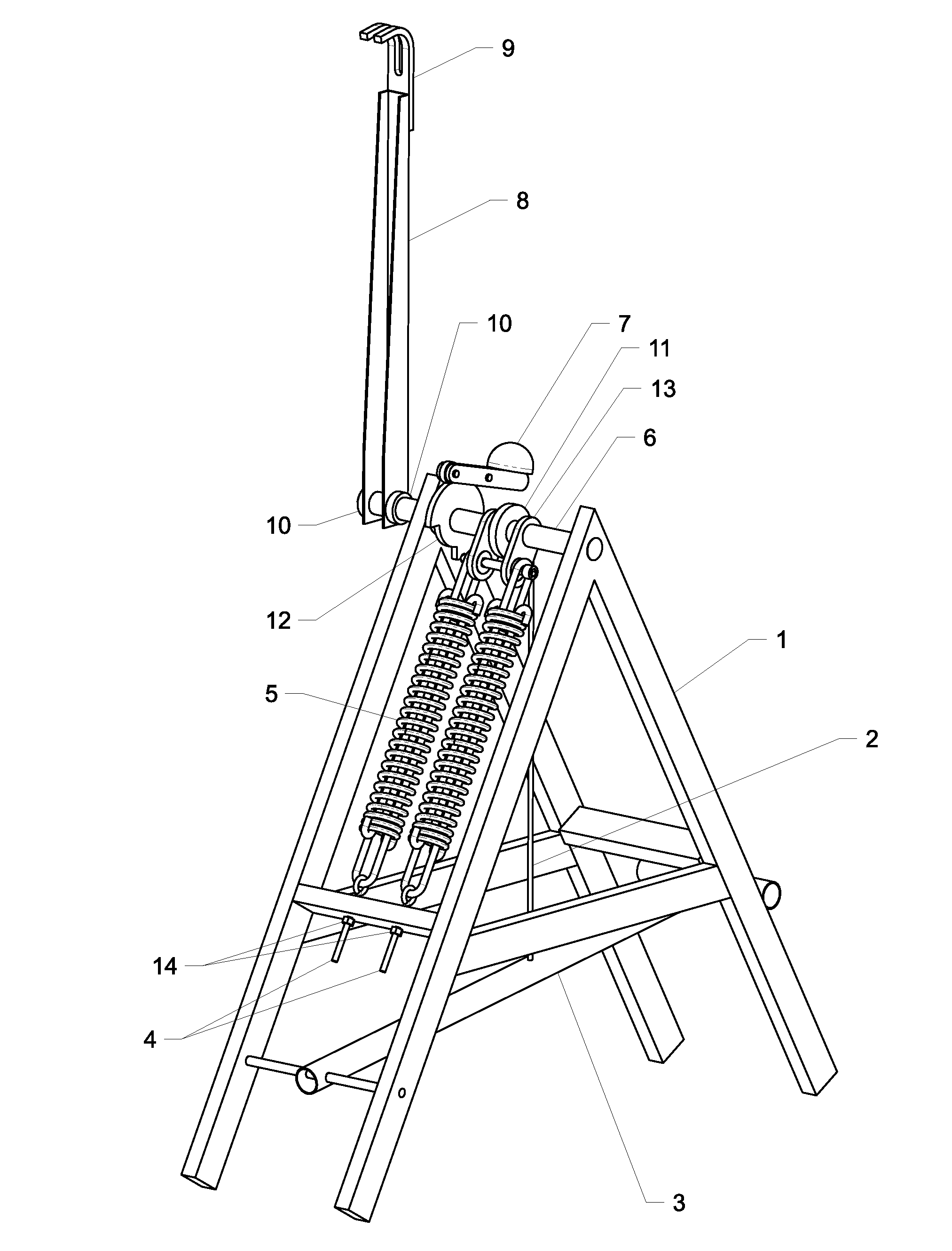 Spin Inducing Arm Pitching Machine