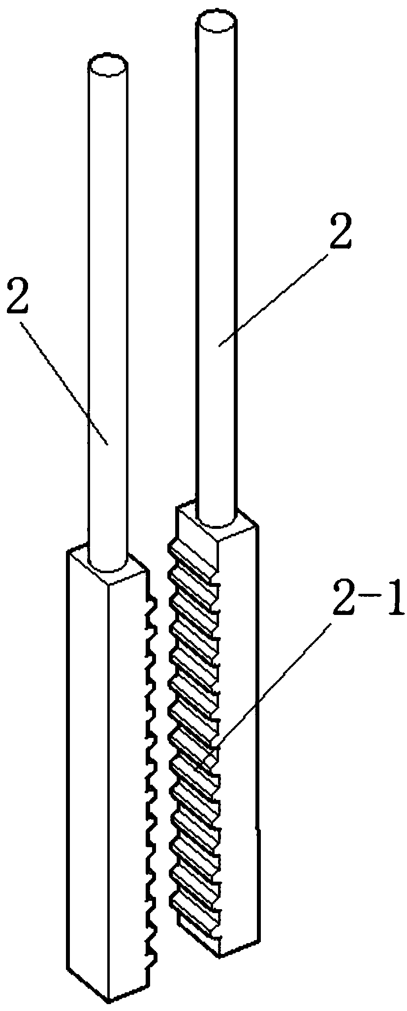 Shaft workpiece alignment device and alignment method thereof