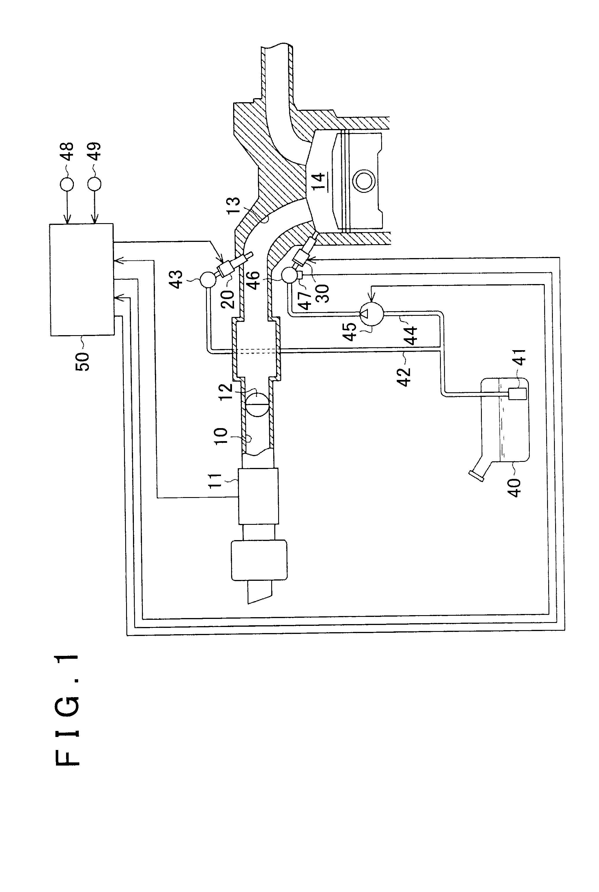 Fuel injection system for internal combustion engine