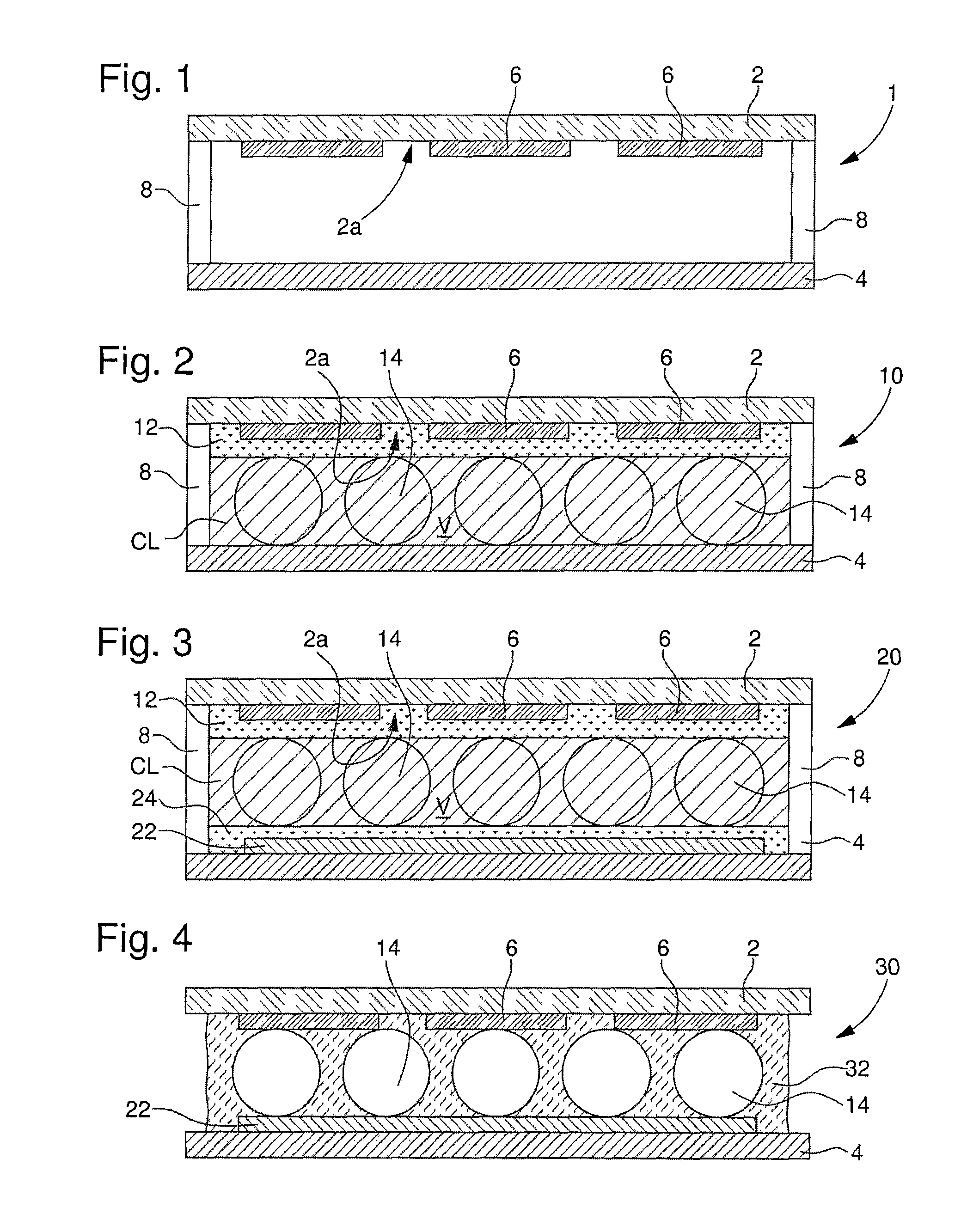 Screen with capacitive touch zones